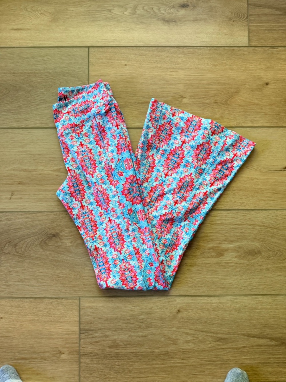 Wolven Amalfi Flare Leggings